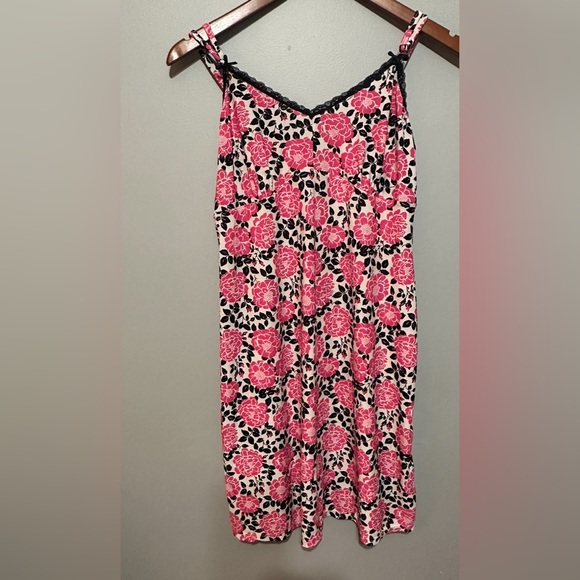 Vintage Laura Ashley Floral Lingerie Set - Half Robe & Chemise, Size XL - Picture 3 of 7